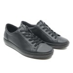 Sneaker zwart leder 470303 Ecco